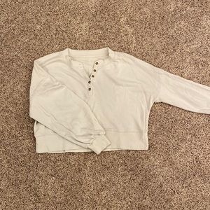 Z Supply Cropped Comfy Top